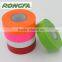 Bright florescent colours Flag tape