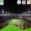 2017 New product PE Material bi colors football field artificial grass roll by wuxi greenlawn