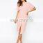New Long Party Evening Party Wiggle Dress with Split Front Ladies Wedding Guest Dresses 2016 HSD5297