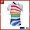 Rainbow Bridge Design Rugby Jerseys,sublimation league jerseys football shirt