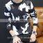 M319 Latest Wholesale Custom Boy Flower Sweater Design For Mens