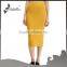 Slit Midi Skirt latest skirt design pictures of 2015 hot selling sexy pencil skirt