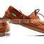 Comfort classic casual driving shoe brand genuine leather shoes stock