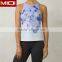 High demand printed wholesale tank top with low MOQ women fitness tank top for gym wear fitness clothes