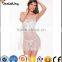 Sexy bud silk bow skirt sexy lingerie hot transparent tight women's pajamas