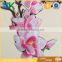 DIY Clothe exquisite ethnic Large Floral Flower Peony Embroidered Sew On Patch Applique