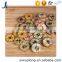 Wooden cartoon button clasp buckle baby sweater wholesale wood children