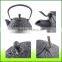 CAST IRON TEA POT-BLACK