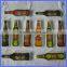 2014 promotional wine bottle compressed towels/compressed towel in bottle shape