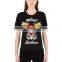 New Womens Cotton Silk Screen Printed T-Shirt Customize Ladies O neck Short Sleeve Printed T Shirts