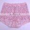Well Sold Transparent Flower Printed Ladies Boyshort Panty