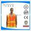 Mesh safety vest with belt