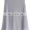 women sleeveless gray tiered flap chiffon top blouse