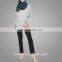 Muslim Kurtis Tunic Women Tops Indian Kurta Tops Photo Knitted Cotton Fabric Round Neck Tops