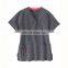 2017 New Style Polyester Cotton Nurse Scrub Suit Designs for Women