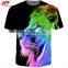 Custom printed cotton 3d sublimation printing men t shirt wholesale