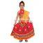 Indian Kids Handmade Red Lehenga Choli chaniya choli For Girls Ethnic dress, Traditional dress Girl Dresses Duppta set Ghagra