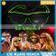 PVC flashing light up Multi-color led glasses party