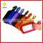 Personalized Travel Leather Luggage Tag With Tag Straps