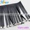 Fashion black color 10cm width tassel fringe trim PU leather fringe trim wholesale