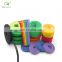 Cable management binding strap cable tie hook and loop cable fastener