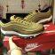 NIKE AIR MAX 97 Металлический Золотистый дешевые кроссовки Nike из Китая