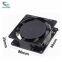 Black 8CM 8025 Ball Bearing Computer Case Cooling Fan with 1300RPM