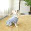 Hot Sale Small Pet Dog Pet Clothing For Puppy Pets, Blue Summer Dog Clothes