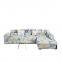 Custom l Shaped Sofa Seat Spandex Elastic Slip Covered Sofa Polyester Sofa Cover