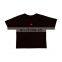 X1202/White colorful simple fashion t shirt for girls kids heart embroidery cartoon girls top