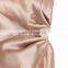 Off Shoulder Solid Skew Collar Sleeveless Irregular Tunic Shirt For Women