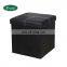 Reatai hot sale colorful leather footstool lounge pouf bench ottoman