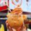 Snack bear shape ice cream cone machine waffle cone maker