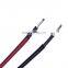 1000V 1500V TUV Standard Single Core PV1f Solar Cable 4mm2 for Solar Panel