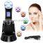 Rechargeable RF LED Photon Facial Beauty Machine EMS Microcurrent Light Therapy Device Face Lifting Machine