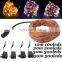 DC12V 10m 100 Led String Christmas fairy Lights Silver Wire with Power Supply adapter EU/US/UK plug kit