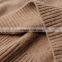Unisex Merino Wool Cashmere Blend Cable Knit Pullover Women Soft Jumper Men Sweater