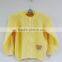 100% cotton girl button sweater knitted cardigan Wholesale