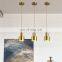 Hot Sell Modern Gold Restaurant Coffee Bar Metal Decorative Pendant Light