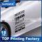custom transparent stickers waterproof clear vinyl sticker-qt