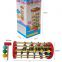 Creative Pound and Roll Wooden Tower with Hammer Knock the Ball Rolling Off Ladder Wooden Toys Early Education Toys