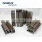 Hot Selling 6000 Series Electrophoresis Sliding Aluminium Profiles And Extrusions