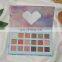 Valentine empty heart palette pan matte makeup kit love eyeshadow palette with custom logo