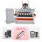 1300*2500mm Multi Head 3D Stone Metal Cutting Woodworking Machine Price CNC Router with 3kw Water Cooling Spindle