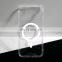 Shockproof transparent clear TPU magnet phone case for magsafe case for iphone 12 pro mini max