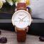REBIRTH RE029 Hot Sale Leather Strap Rose Gold Quartz Women WristWatch Luxury Brand Lady Dress Watch