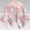 Ice Cream Colored Yarn Dyed Crepe Fabric for Spring and Summer