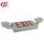 UL certificate led emergency exit light and double headlight backup emergency ligting 2*2.2W