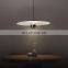 latest Italian nordic minimalist design black led hanging light for restaurant bar dinning room hotel modern ceiling chandeliers