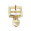 18MM Gold Metal Shoe Buckle